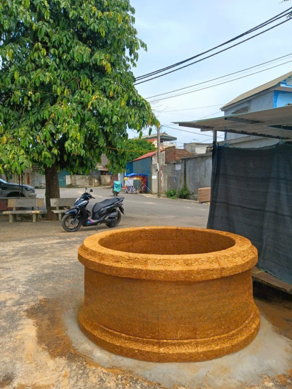 Khôi phục giếng bằng đá ong – Sự kết hợp giữa thẩm mỹ và công năng