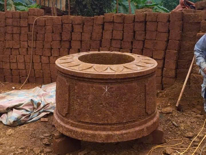 Giếng đá ong – Bền vững, tự nhiên và độc đáo cho không gian ngoài trời